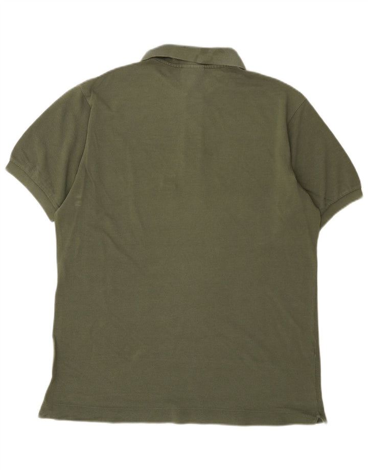 Ανδρικό πουκάμισο Polo Lacoste, Μέγεθος 4, Μεσαίο βαμβακερό χακί