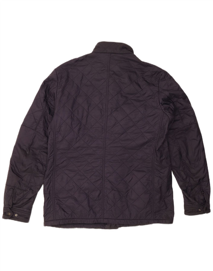 Ανδρικό καπιτονέ μπουφάν BARBOUR UK 42 XL Navy Blue Polyamide