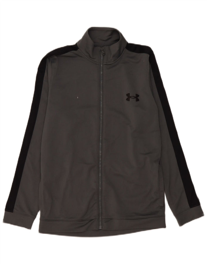 Ανδρική αθλητική φόρμα Under Armour Top Jacket Μεσαίου Γκρι χρώματος πολυεστέρας