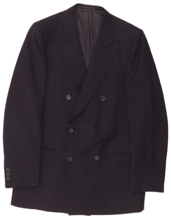 Ανδρικό σακάκι σακάκι με διπλό στήθος Facis IT 50 Large Navy Blue Wool