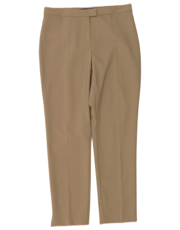 Les Copains Γυναικείο ίσιο παντελόνι EU 40 Medium W30 L27 Beige