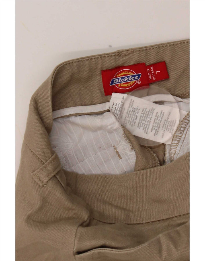 Dickies Γυναικείο Bootcut Casual Παντελόνι US 7 Medium W30 L31 Beige βαμβακερό