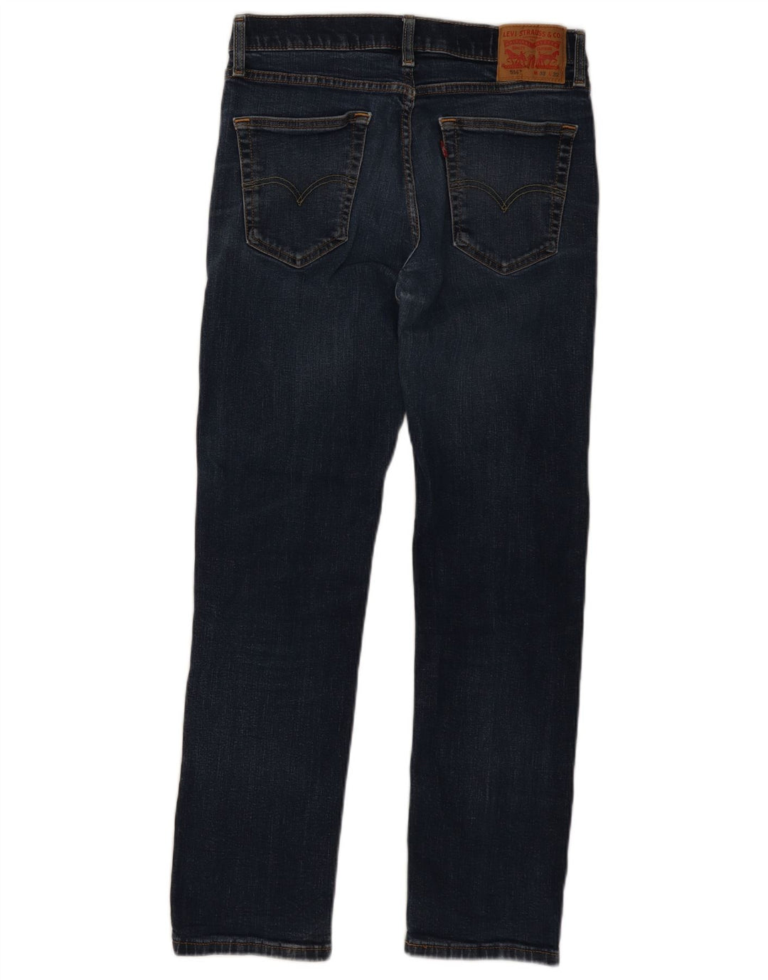 Levi's Mens 514 Straight Jeans Μέγεθος 33W33 L32 Μπλε βαμβακερό