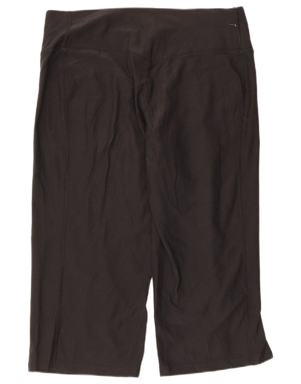 NIKE Womens Dri Fit Bermuda Sport Shorts UK 16 Large  Black