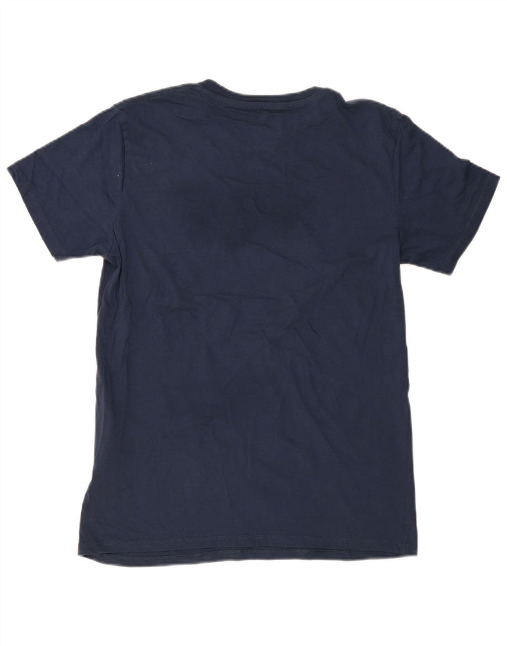 Ανδρικό γραφικό μπλουζάκι LEVI'S Μπλουζάκι μεσαίο μπλε βαμβακερό