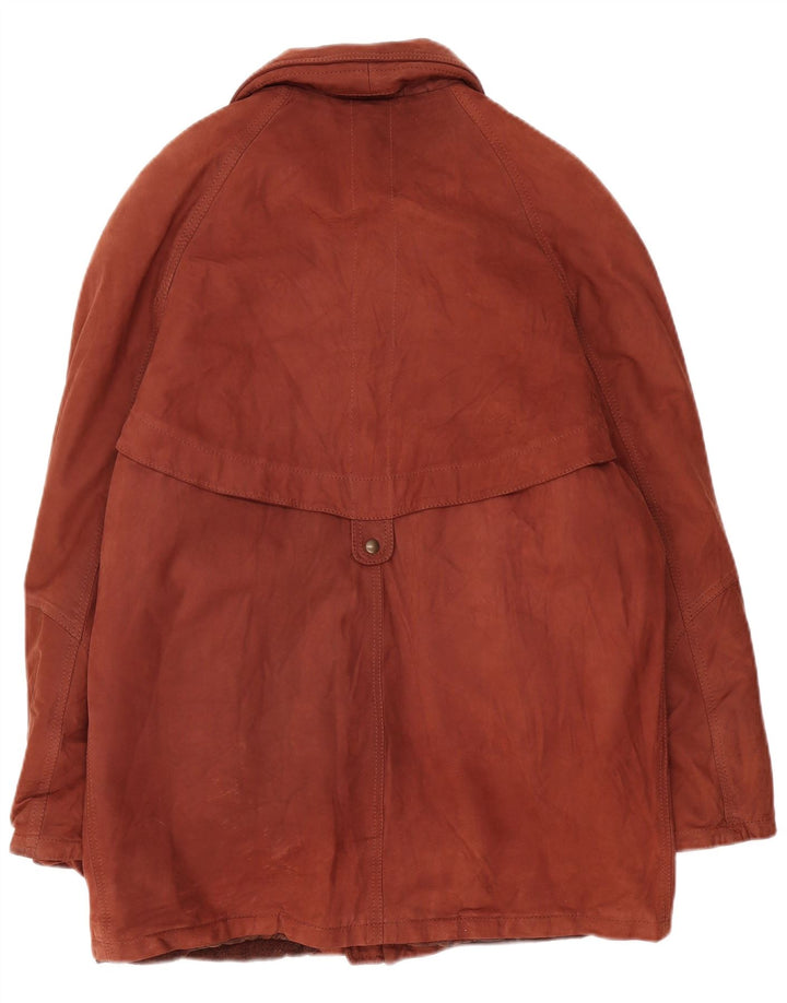 Vintage Ανδρικό Suede Jacket UK 42 XL Brown