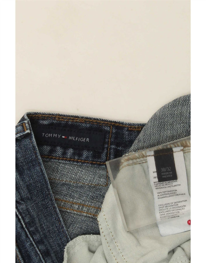 Ανδρικό τζιν ίσιο Tommy Hilfiger W38 L32 Μπλε βαμβακερό