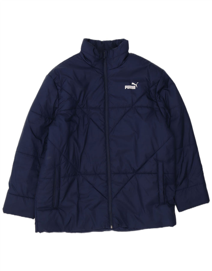 Ανδρικό μπουφάν Puma με επένδυση UK 44 2XL Navy Blue Polyester
