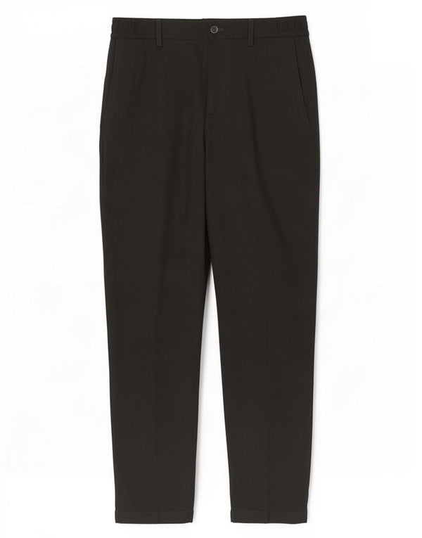 Zara Ανδρικό κωνικό παντελόνι Chino Medium W31 L26 Μαύρο Πολυεστέρας