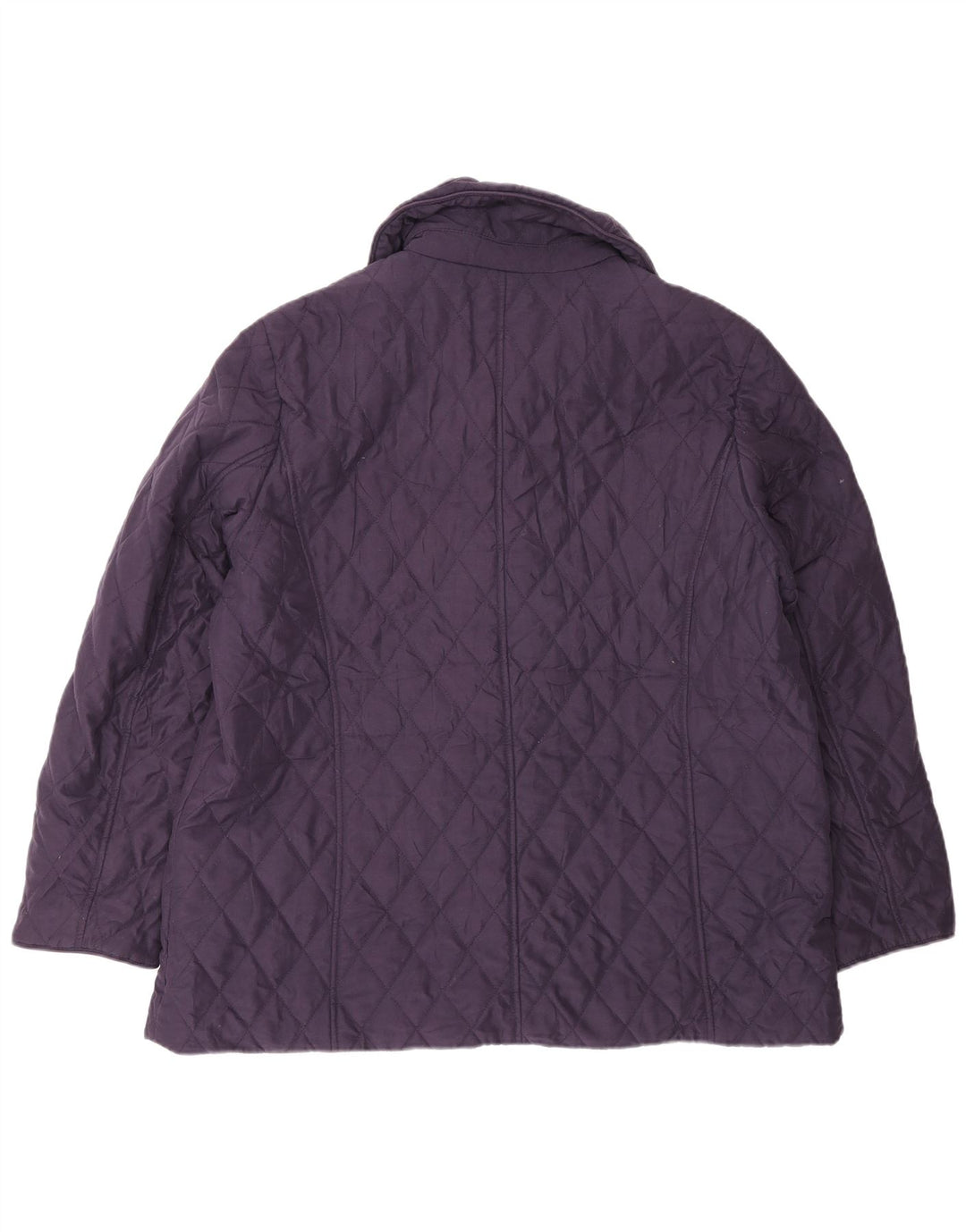 Marks & Spencer Γυναικείο Καπιτονέ μπουφάν UK 16 Large Purple Polyester