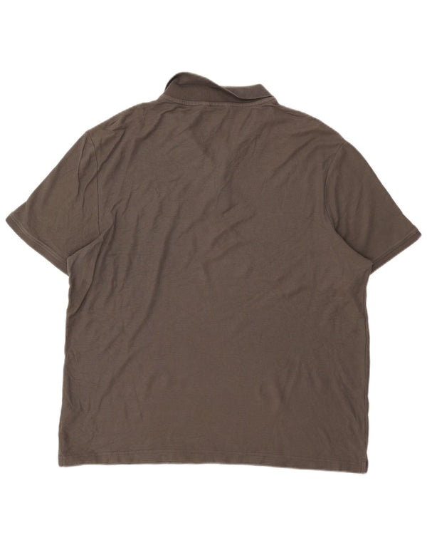 Calvin Klein Ανδρικό πουκάμισο Polo Classic Fit XL Γκρι βαμβακερό
