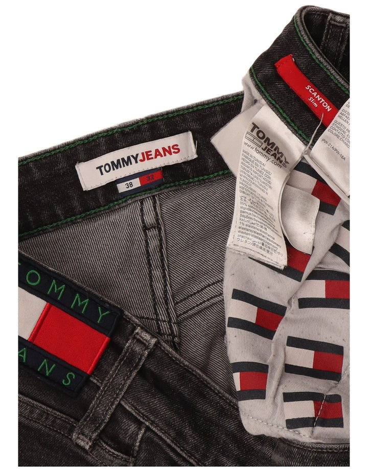 Tommy Hilfiger Ανδρικό Slim Jeans W38 L32 Γκρι βαμβακερό