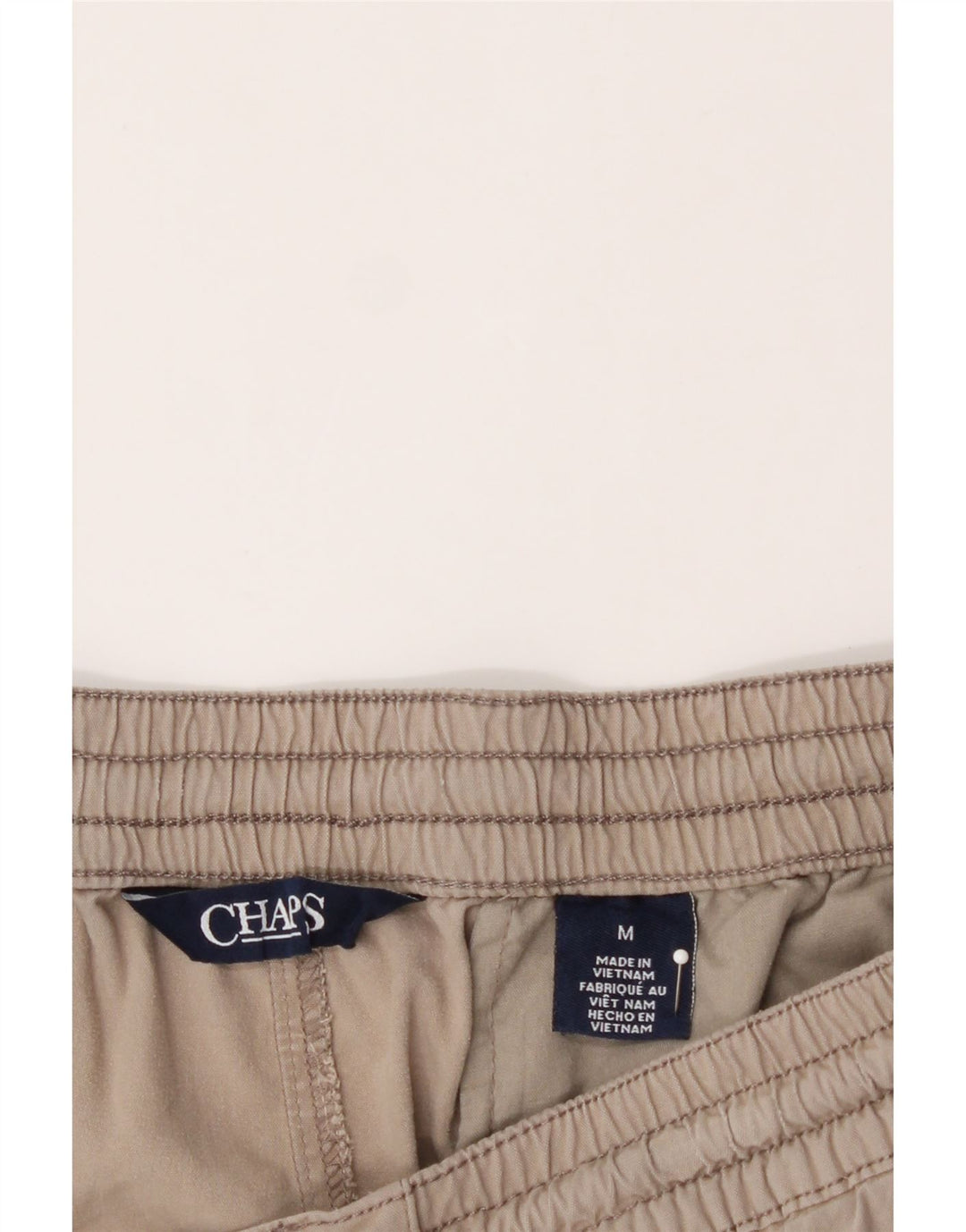CHAPS Mens Cargo Shorts Medium W32  Beige Cotton Vintage Chaps and Second-Hand Chaps from Messina Hembry 