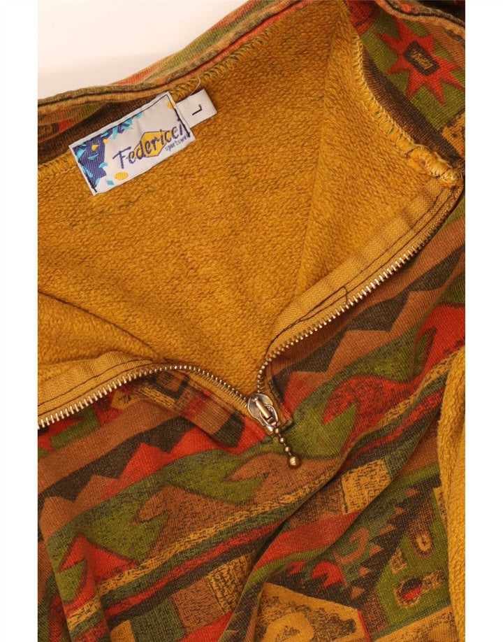 Vintage Γυναικείο Φούτερ μεγάλου μεγέθους Jumper UK 16 Large Πολύχρωμο