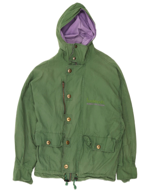 Μπουφάν MC Ross Mens Hooded Utility IT 50 Μεγάλο Πράσινο Βαμβακερό