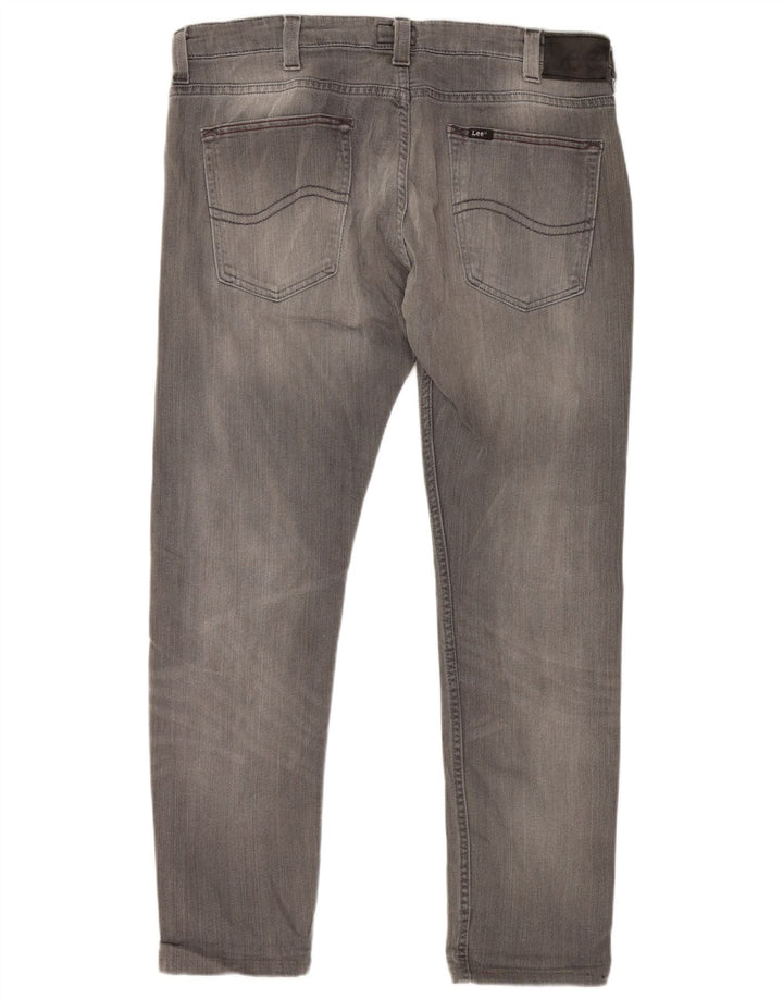 LEE Ανδρικό Powell Slim Jeans W38 L28 Γκρι βαμβακερό