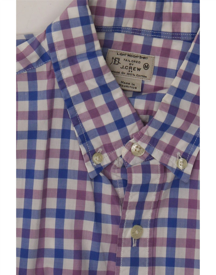 Ανδρικό πουκάμισο J. Crew Tailored Fit Medium Purple Gingham Cotton