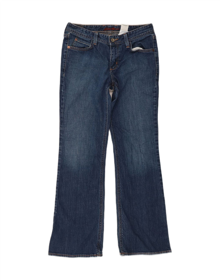 EDDIE BAUER Γυναικείο τζιν μποτάκι US 2 XS W27 L29 Μπλε βαμβακερό