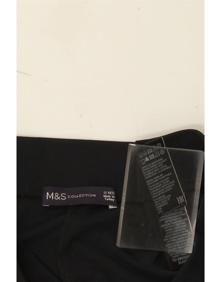 Marks & Spencer Γυναικείο παντελόνι Chino UK 12 Medium W30 L31 Μαύρο