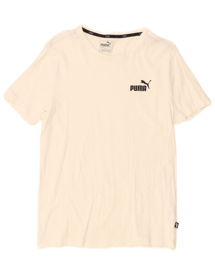 Ανδρικό T-Shirt Puma Top Μικρό λευκό βαμβακερό