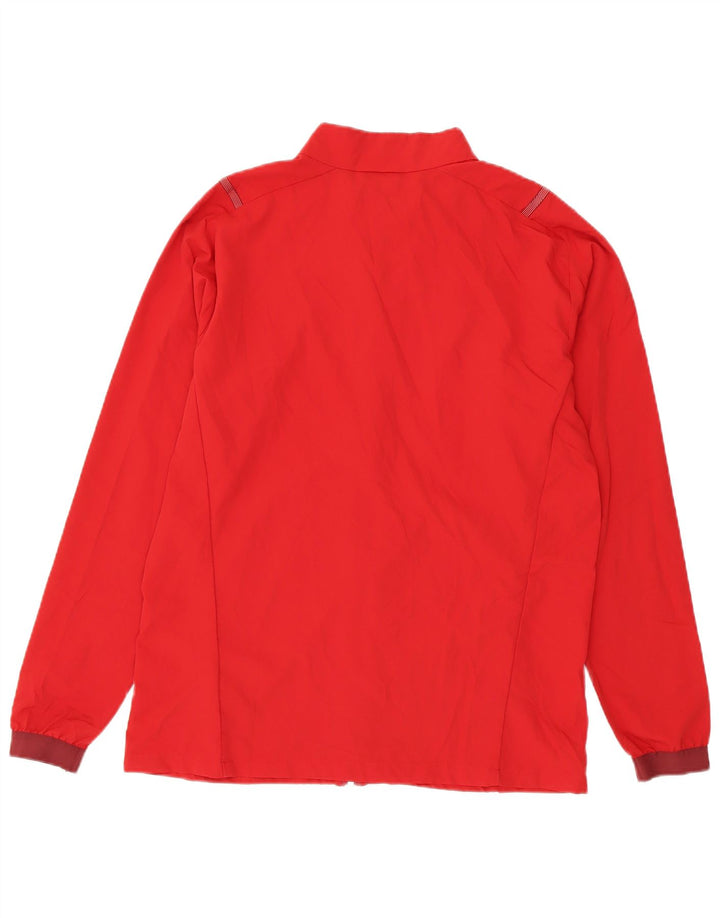 Ανδρική φόρμα φόρμας Puma γραφικό Top Jacket μεγάλο κόκκινο πολυεστέρα