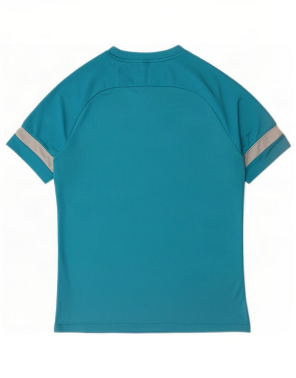 Ανδρικό T-Shirt Nike Dri Fit Top Large Blue Colorblock Πολυεστέρας
