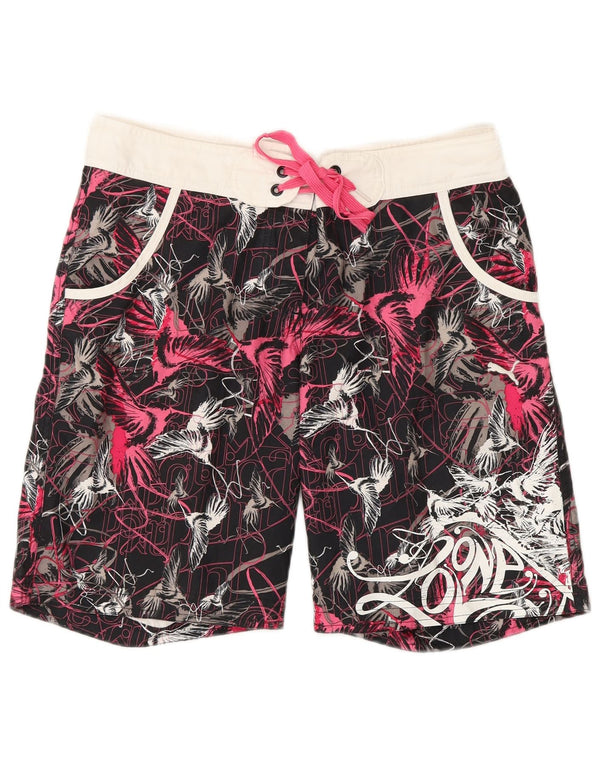 Γυναικείο σορτς κολύμβησης με αφηρημένο σχέδιο PUMA UK 8 Μικρό πολύχρωμο