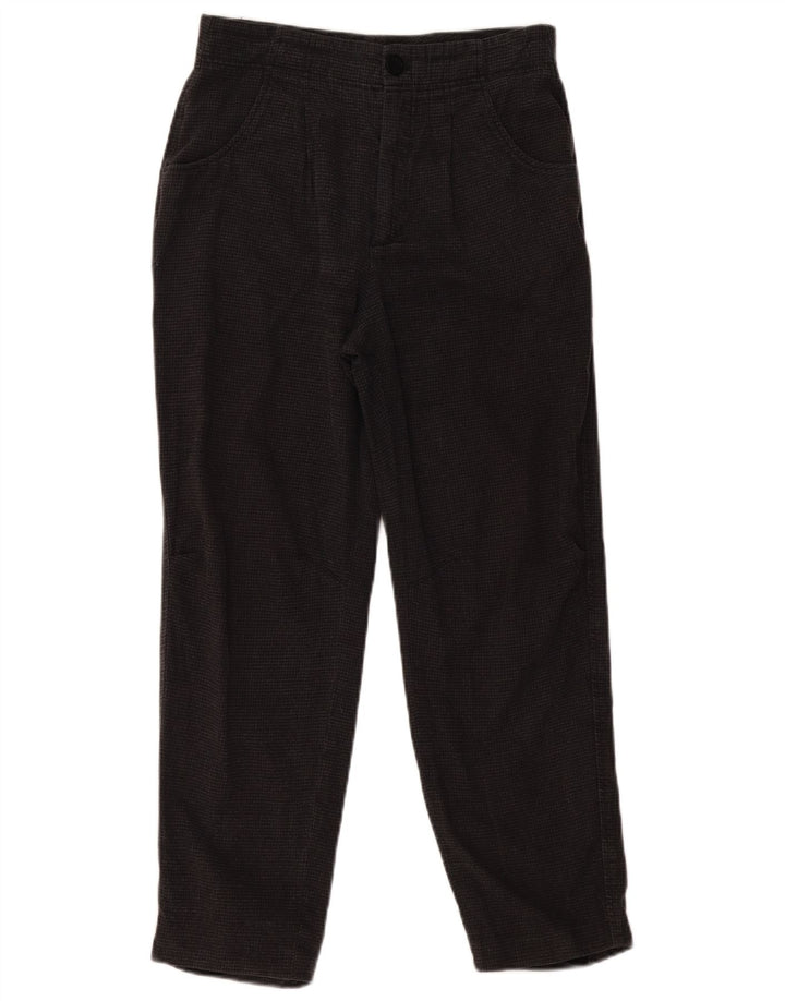 Massimo Dutti Γυναικείο Casual Παντελόνι EU 38 Small W28 L27 Black Houndstooth