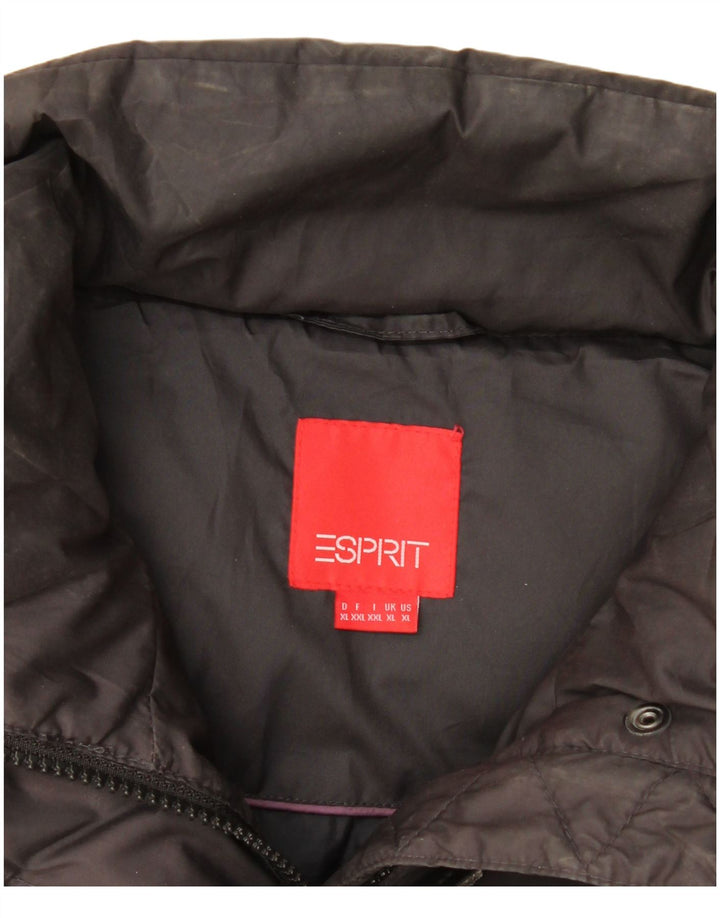 Esprit Γυναικεία επένδυση Gilet UK 18 XL Μαύρο