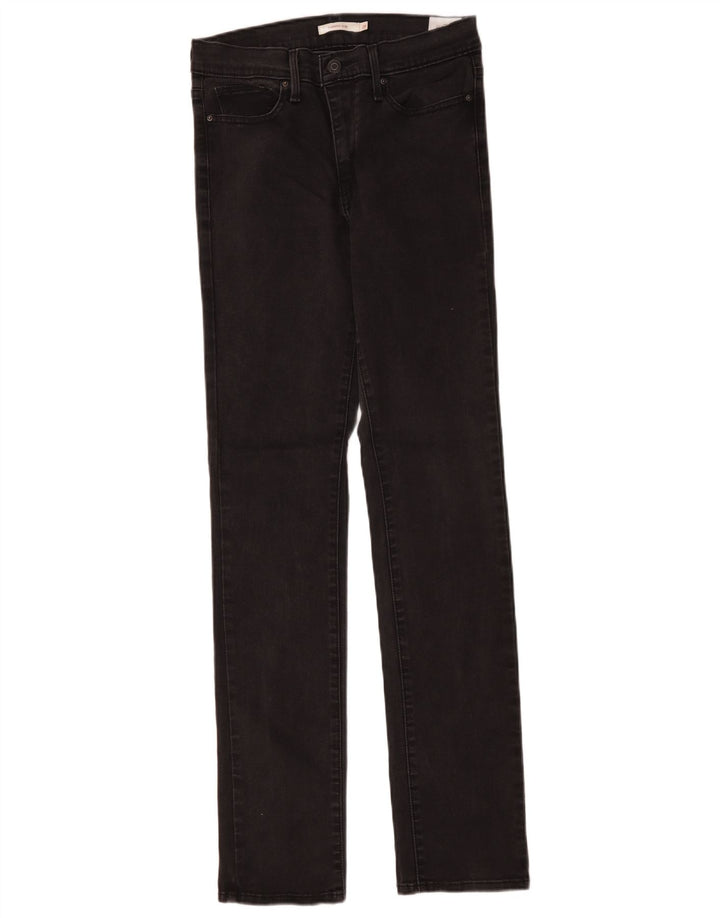 Γυναικείο αδυνατιστικό τζιν Levi's Slim W29 L32 Μαύρο βαμβακερό