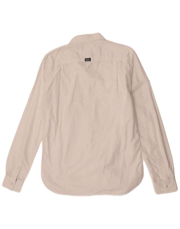 Ανδρικό πουκάμισο Superdry μεγάλο λευκό