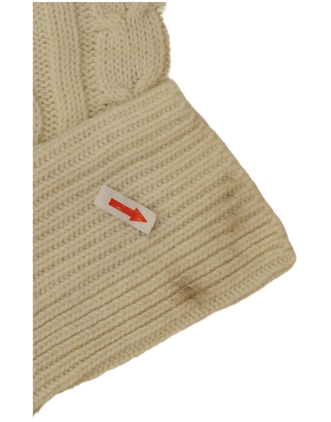 Marks & Spencer Γυναικείο πουλόβερ με λαιμόκαυστο UK 16 Large Beige Polyester