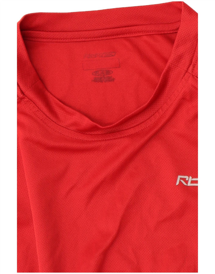 Ανδρικό T-Shirt REEBOK Top Small Red Polyester