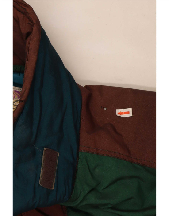 Ανδρικό μπουφάν Silvy Ski IT 52 XL Green Colourblock Polyester