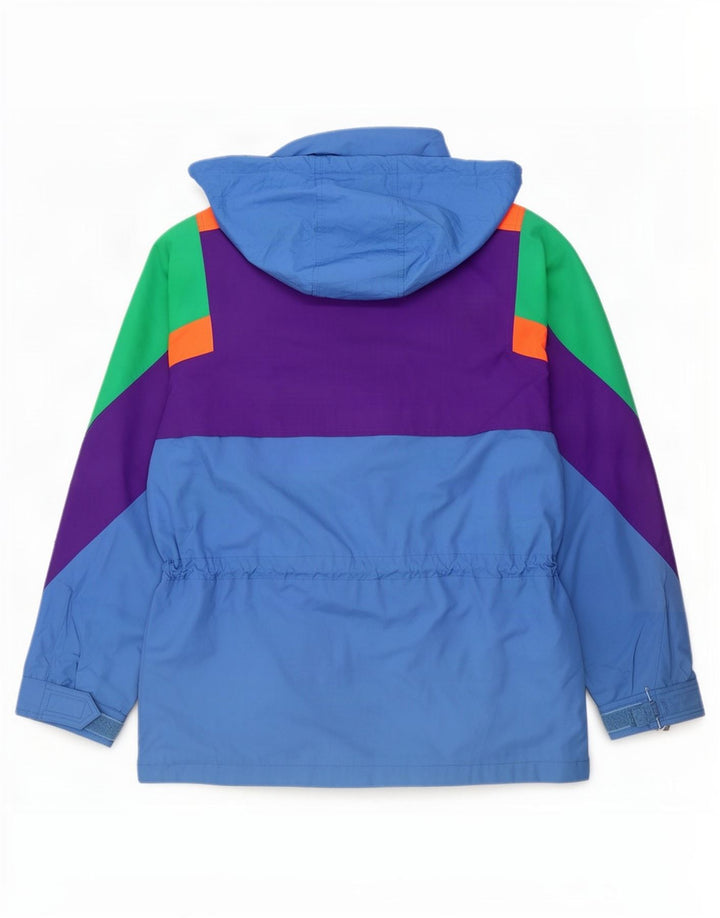 Sergio Tacchini Ανδρικό μπουφάν βροχής UK 40 μεγάλο πολύχρωμο μπλοκ χρώματος