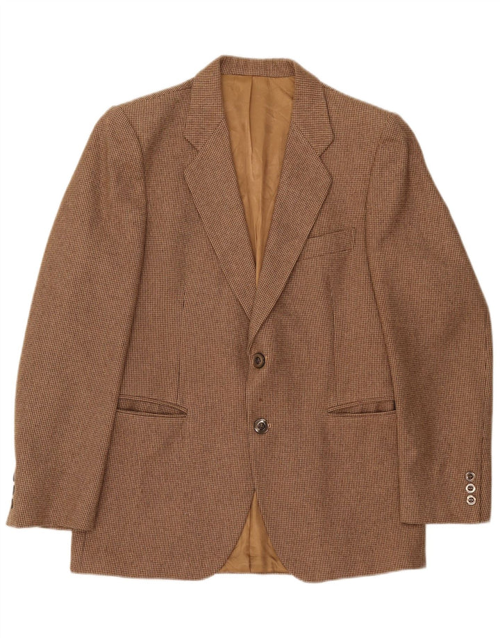 Vintage ανδρική φόρμα 2 κουμπιών IT 48 Medium W32 L28 Καφέ