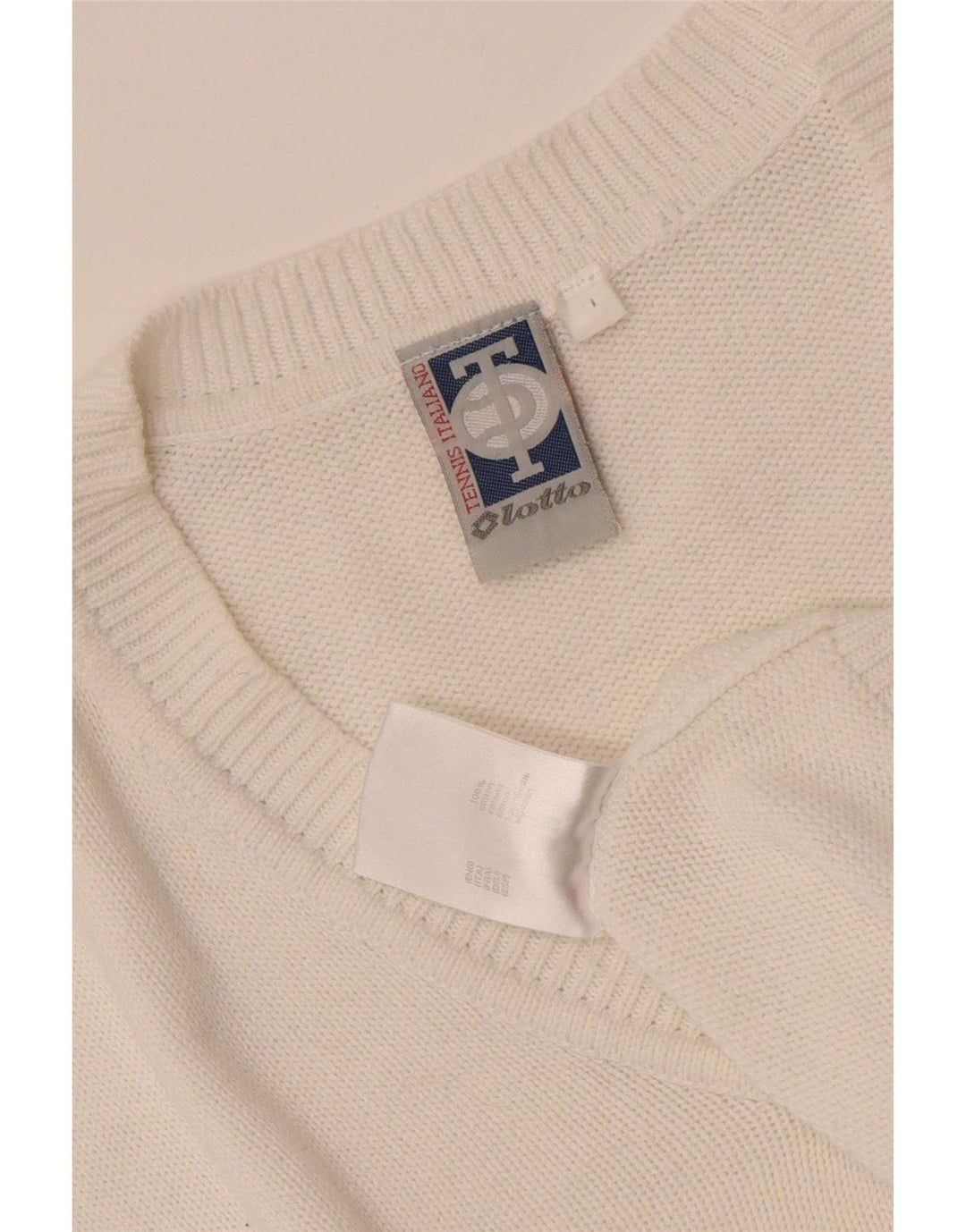 Lotto Ανδρικό γιλέκο Tank Top Μεγάλο λευκό βαμβακερό
