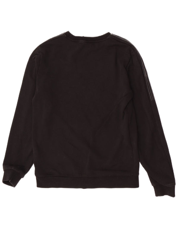 Emporio Armani Boys Graphic Φούτερ Jumper 13-14 Years Black Sports