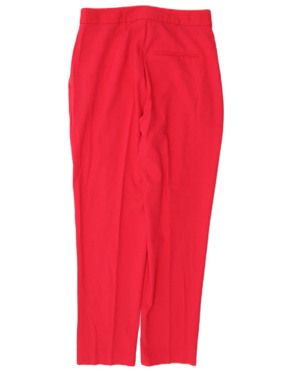 Marks & Spencer Γυναικείο κωνικό παντελόνι Chino UK 8 Small W27 L27 Pink
