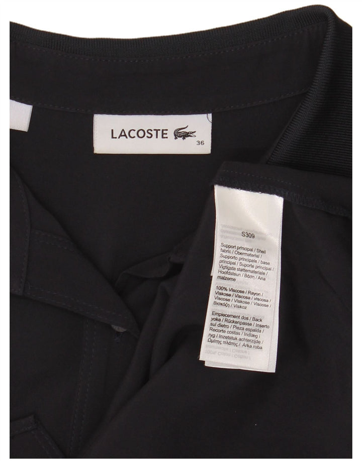 Γυναικείο πουκάμισο Lacoste Νούμερο 36 Μικρό μαύρο βισκόζη