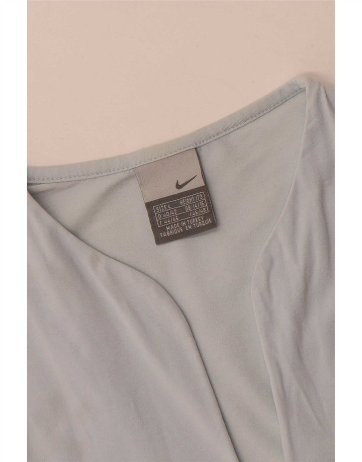Γυναικείο T-Shirt Nike Top UK 14/16 Large Blue