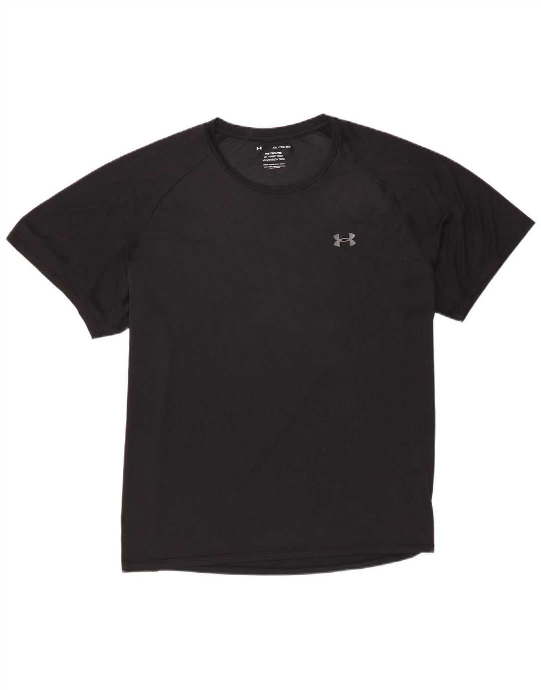 Under Armour Ανδρικό T-Shirt Top 2XL Μαύρο Πολυεστέρα