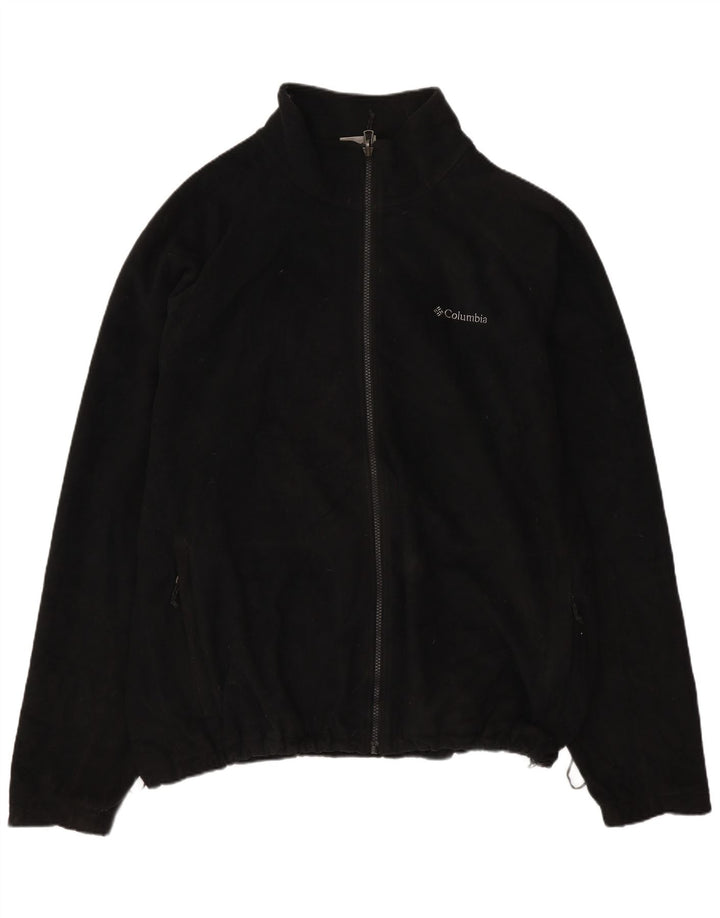 Columbia Mens Interchange Fleece Jacket XL Μαύρο Πολυεστέρας