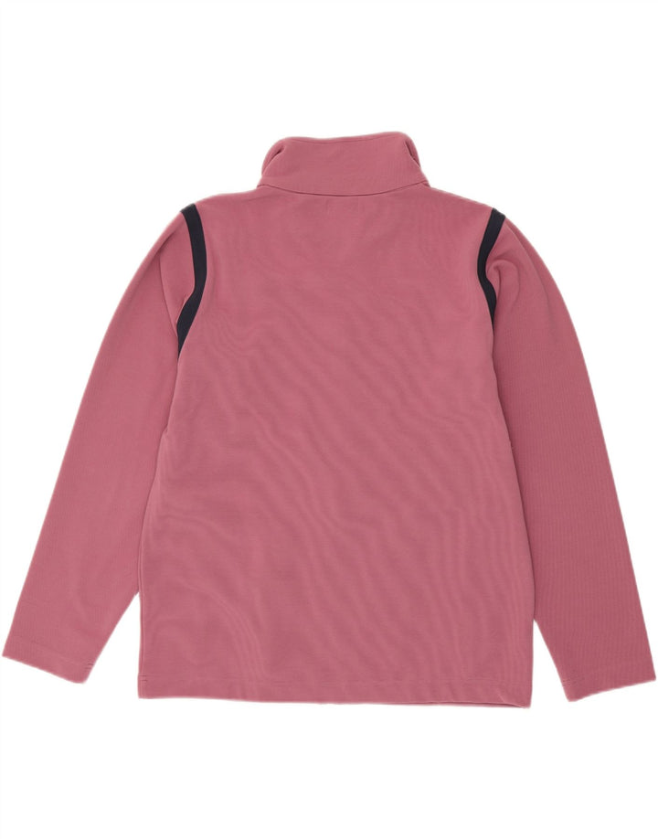 KAPPA Womens Tracksuit Top Jacket UK 18 XL Pink Colourblock Polyester