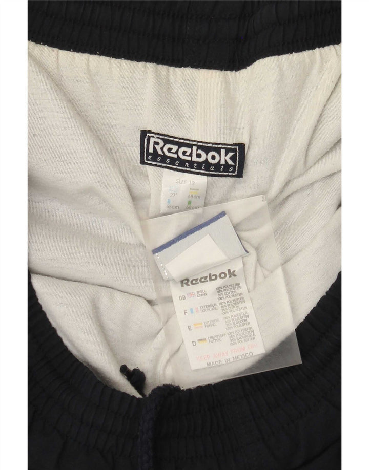 Γυναικεία αθλητική φόρμα Reebok Παντελόνι US 12 Large Navy Blue Polyester