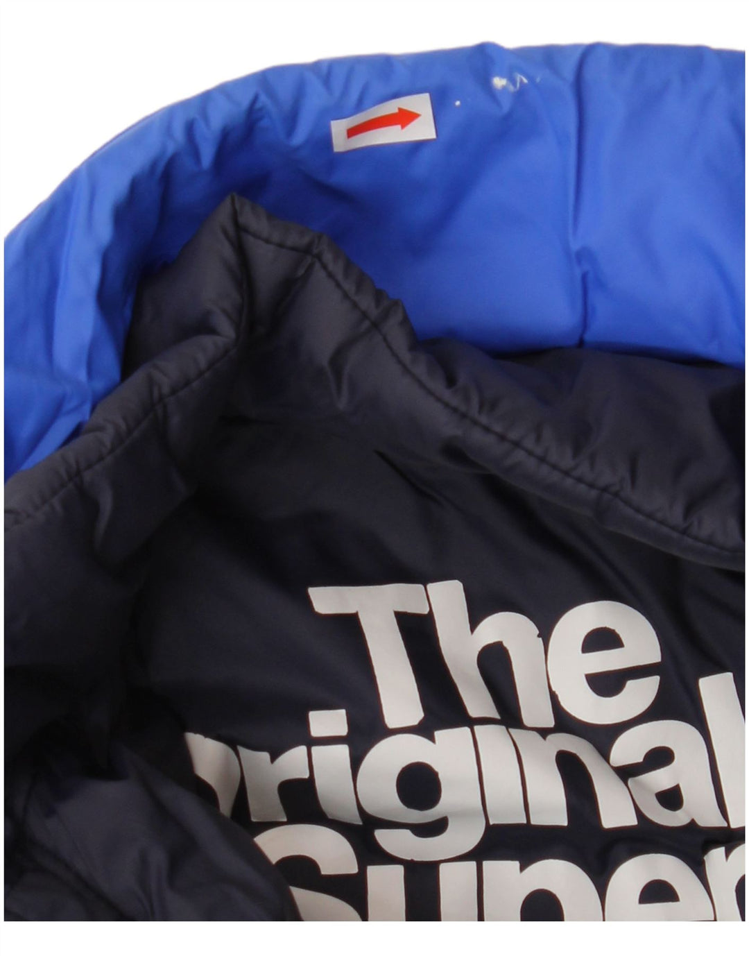 Γυναικείο μπουφάν SUPERDRY με επένδυση UK 10 Small Blue Polyester