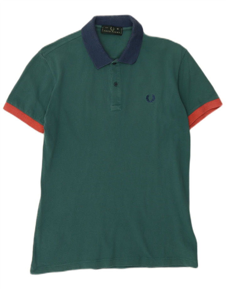 Fred Perry Ανδρικό Πόλο Μπλουζάκι Μεσαίο Πράσινο
