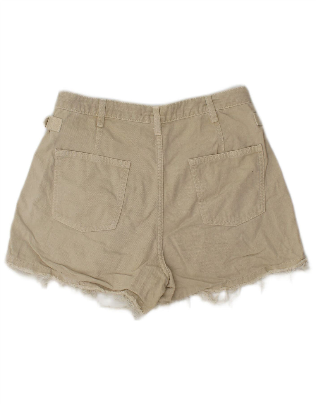 Zara Γυναικείο Τζιν παντελόνι ζεστό EU 38 Small W28 Μπεζ βαμβακερό