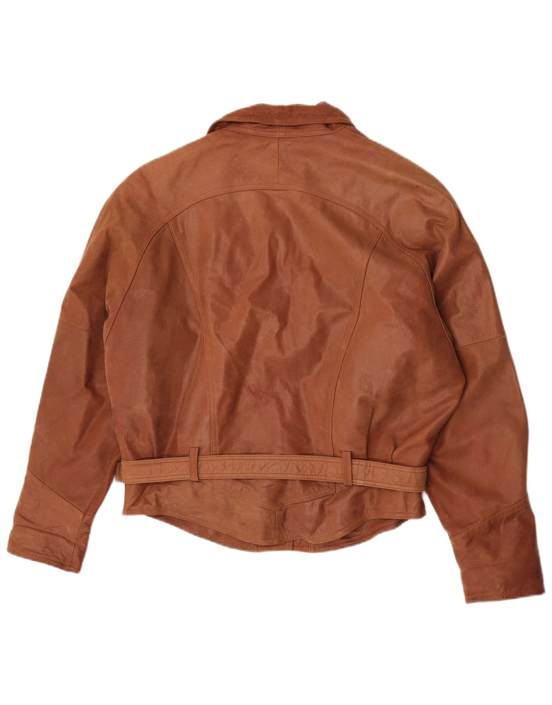 Vintage Γυναικείο Δερμάτινο Μπουφάν UK 18 XL Καφέ