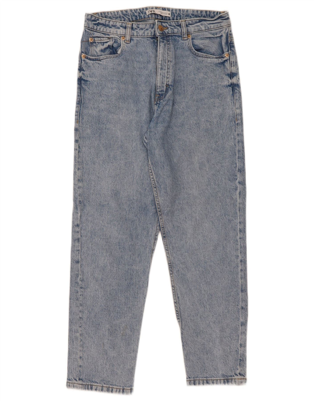 Zara Γυναικείο Slim Jeans EU 40 Medium W30 L27 Μπλε βαμβακερό